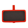 Sachet de 12 porte nom ardoise rouge