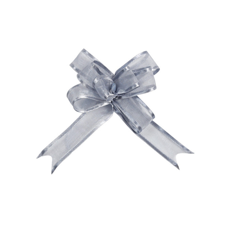 Sachet de 5 noeuds 2cm argent