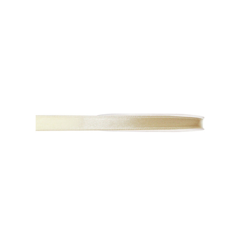 Bobine 25m de ruban 15mm ivoire