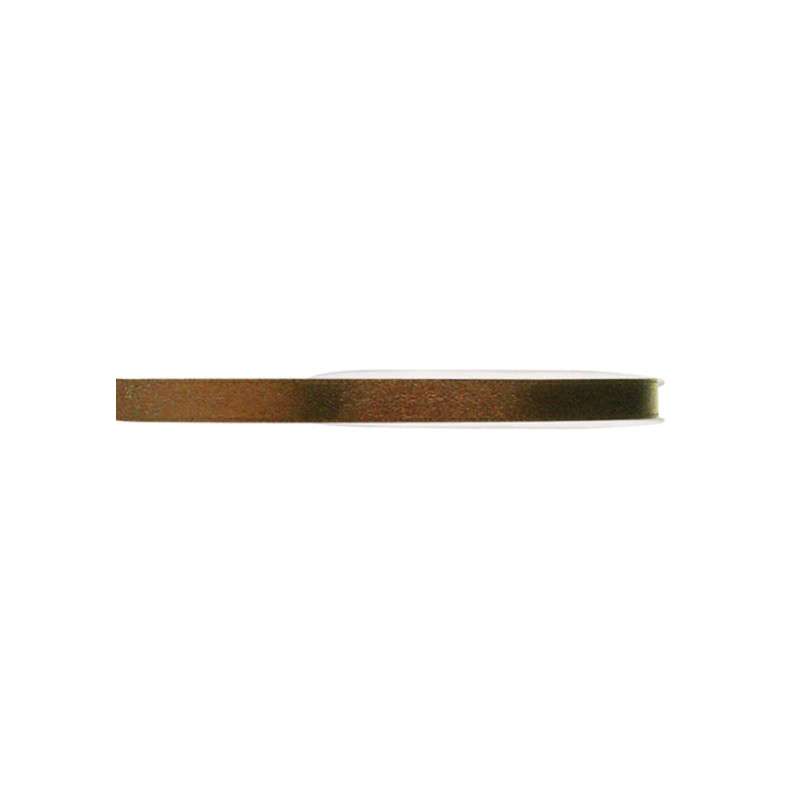 Bobine 25m de ruban 15mm marron