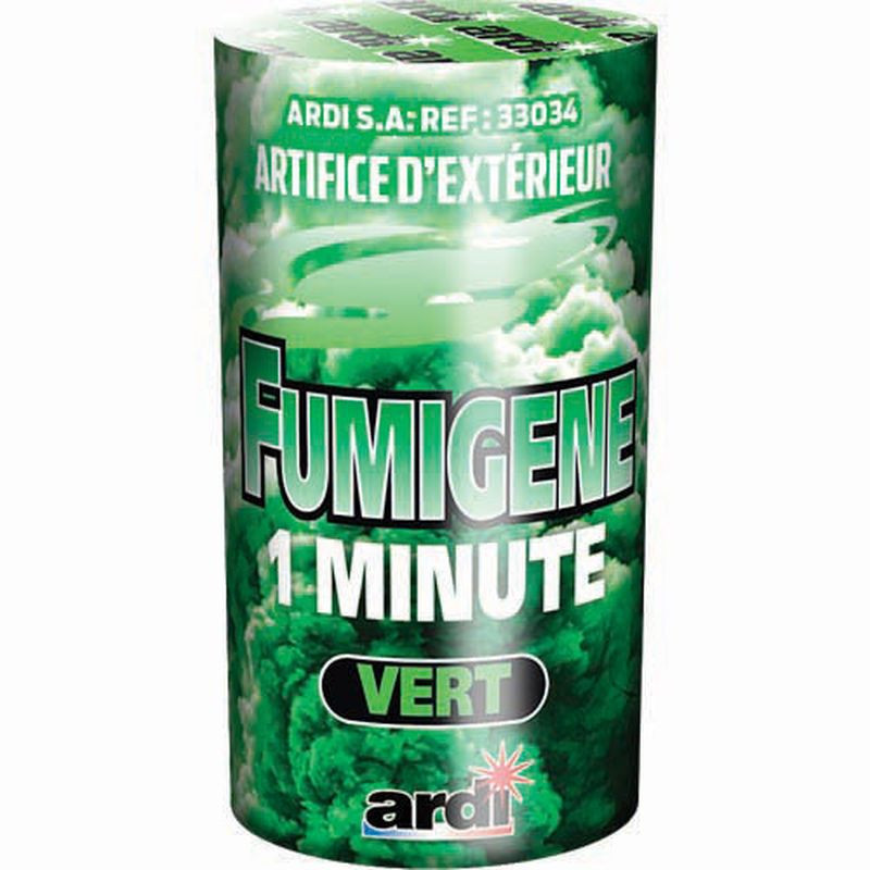 Fumigène vert