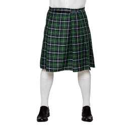 Kilt tartan vert