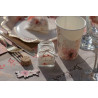 Bougie amour floral