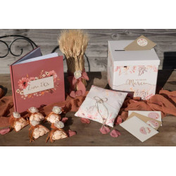 Livre d'or amour floral