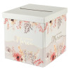 Tirelire Amour floral