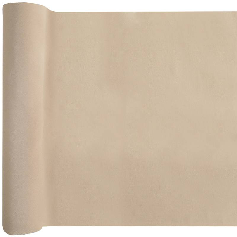 Chemin table crêpe naturel 3 M