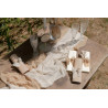 Chemin table crêpe naturel 3 M