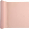 Chemin table crêpe rose poudre 3 M