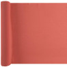Chemin table crêpe terracotta 3 M