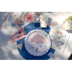 10 assiettes Mon bonheur