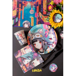 Assiettes Manga