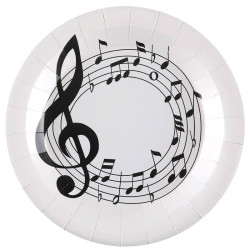 10 assiettes musique