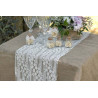 Chemin table dentelle ivoire 2.5 M
