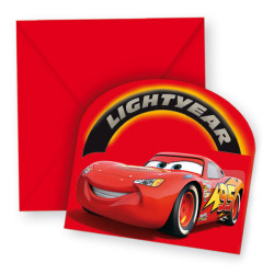 6 cartes invitation et...