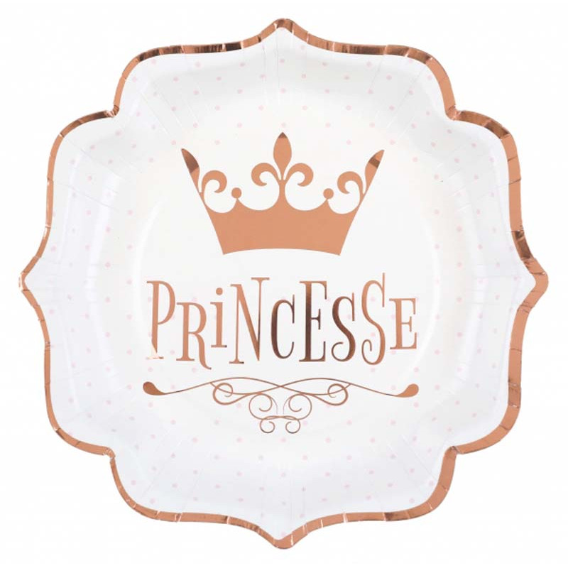 10 Assiettes Princesse