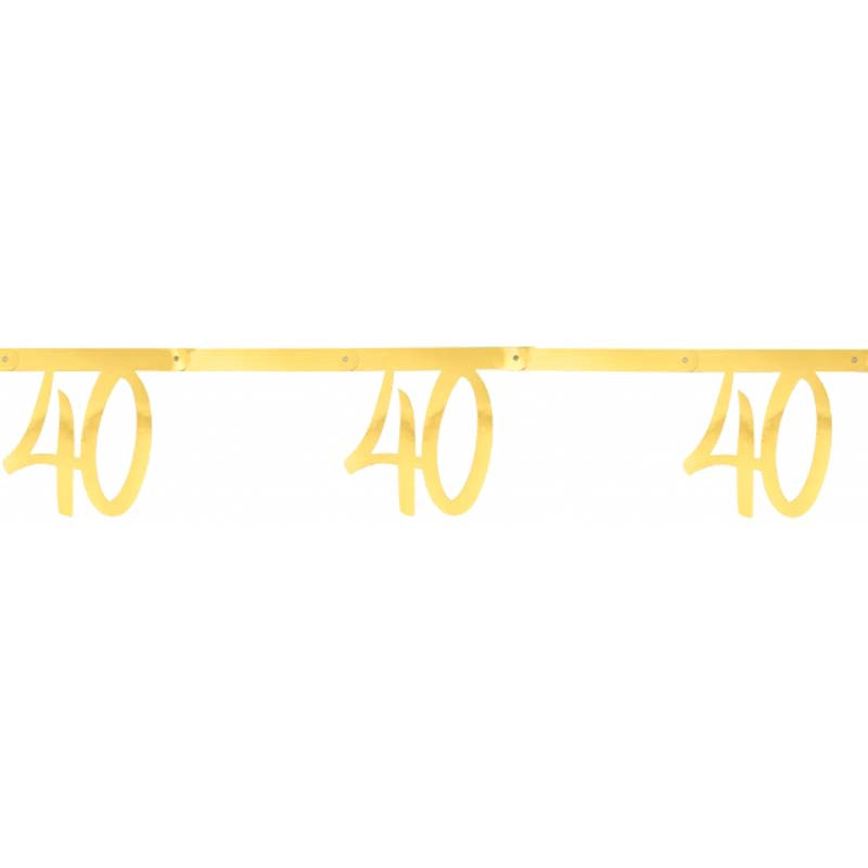 Banderole 40 ans