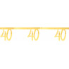 Banderole 40 ans