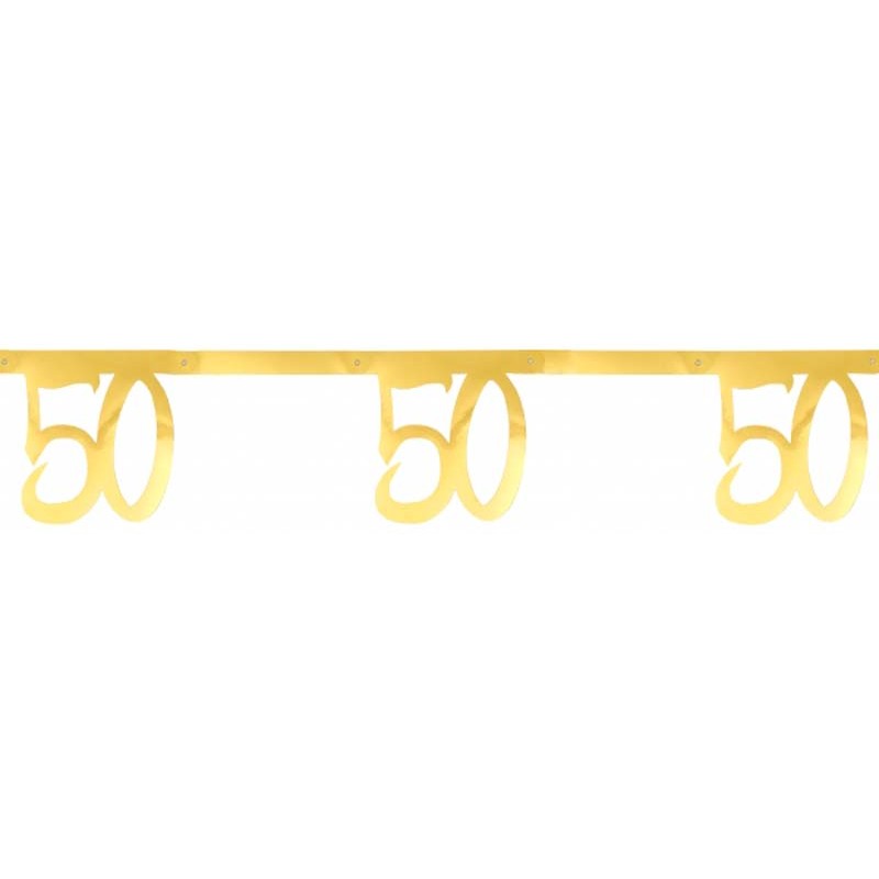 Banderole or 50 ans