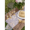 Chemin de table 50 ans