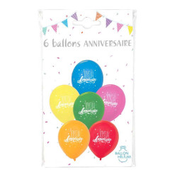 6 Ballons Joyeux...