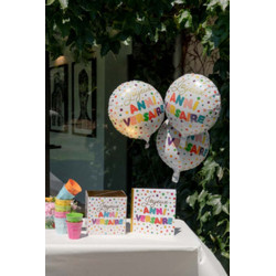 Ballon Alu Anniversaire
