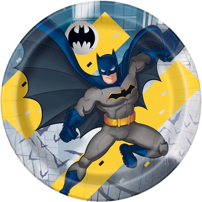 Assiettes Batman