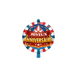 Ballon alu anniversaire
