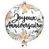 Ballon alu anniversaire