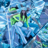 Casquette Holo argent