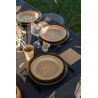 10 Assiettes Joyeux Anniversaire kraft