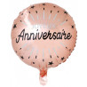 Ballon Alu Etincelant rose gold