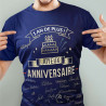 T-Shirt Homme Anniversaire