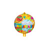 Ballon alu Anniversaire