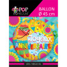 Ballon alu Anniversaire