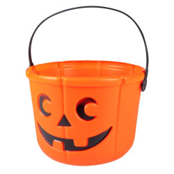 Seau citrouille orange (14...