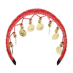 Set belly dance rouge