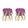 Set belly dance pourpre
