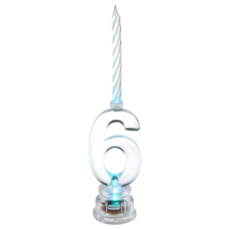 Bougie led n°6