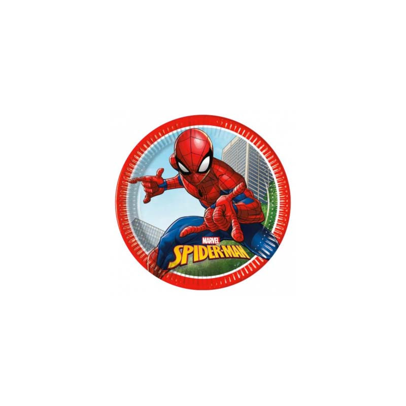 Assiettes spiderman