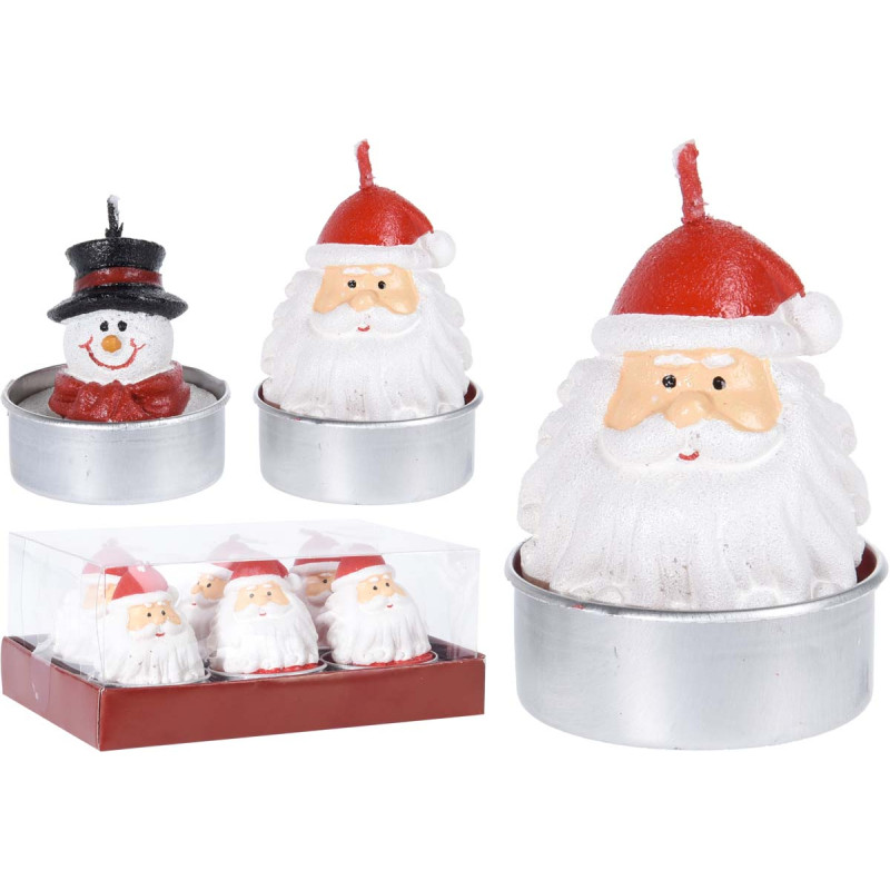 Porte bougie Noël