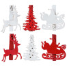Pinces décor Noël