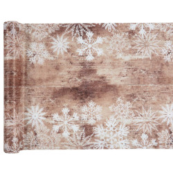Chemin de table Noël naturel