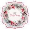Assiettes Merry Christmas