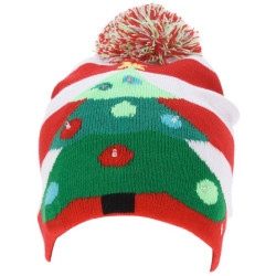 Bonnet Noël lumineux