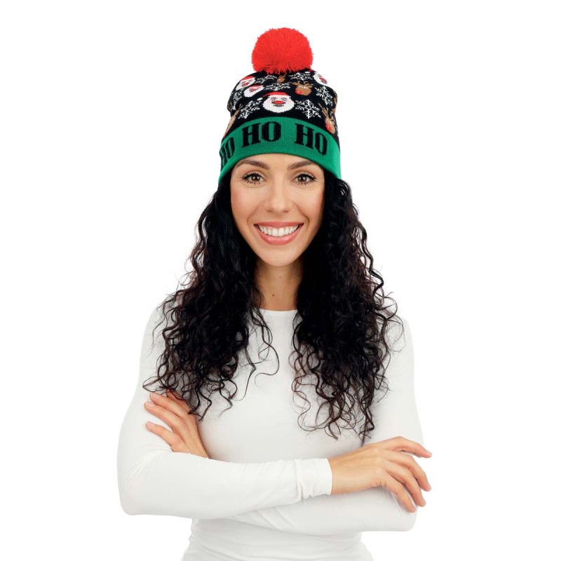 Bonnet de Noël lumineux