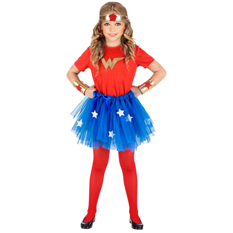 Costume wonder girl 3-4 ans