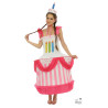 Costume gâteau d'anniversaire TU