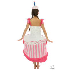 Costume gâteau d'anniversaire TU