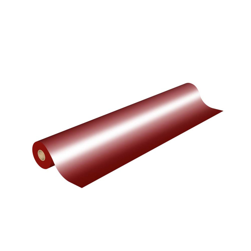 Rouleau polypro métal rouge