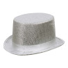 Chapeau glitz argent